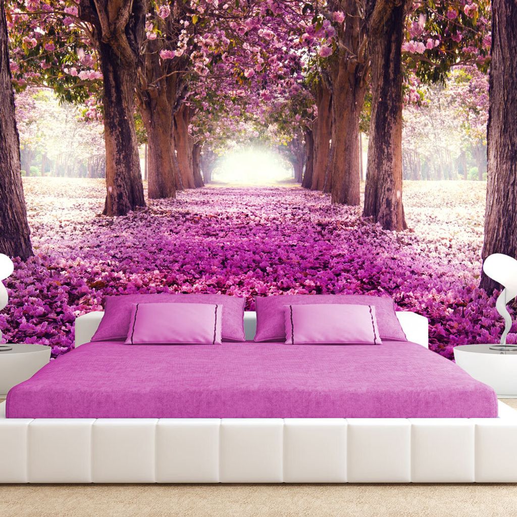 Basera Selbstklebende Fototapete Waldmotiv c-A-0031-a-d, mit UV-Schutz, 294x210 cm