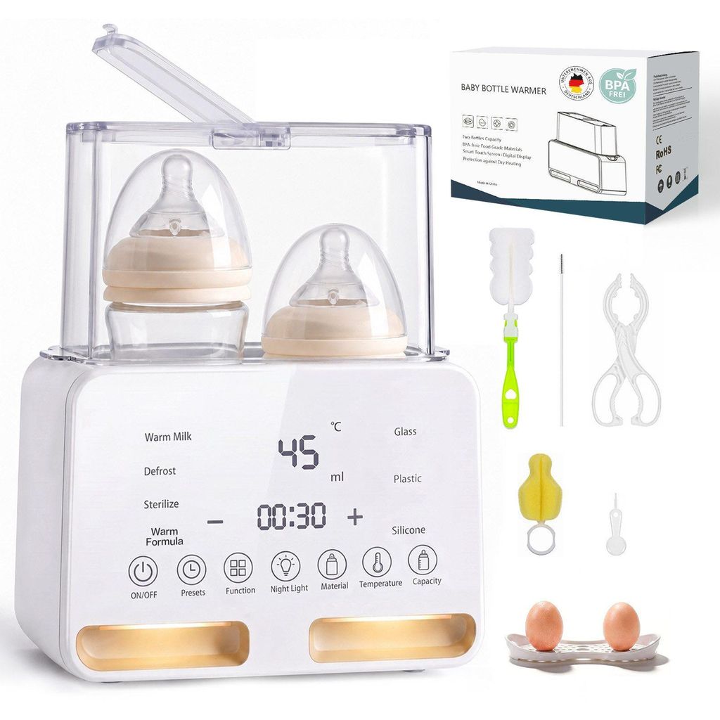 2026 Neuer 12-in-1 Babyflaschenwärmer Sterilisator 2 Produktbild 
