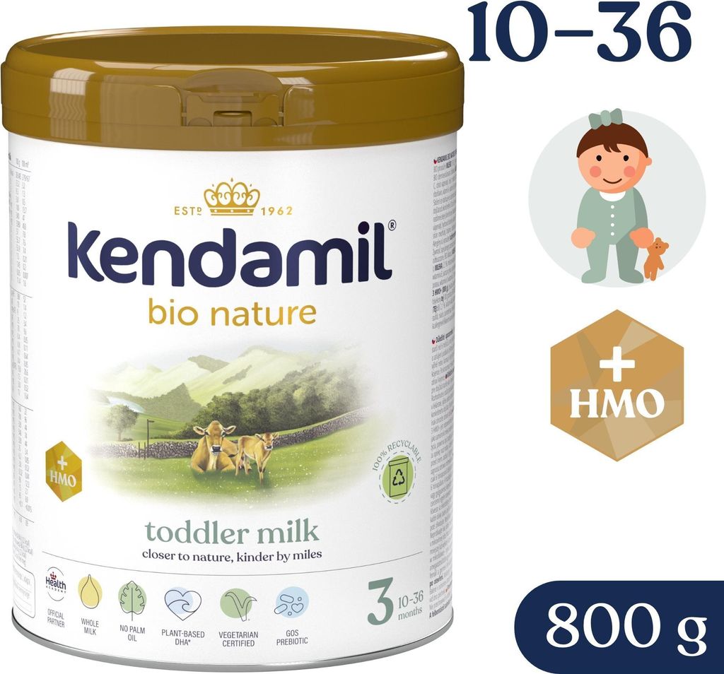 KendamilNature 3 HMO+ (800 g) Immagine del prodotto 