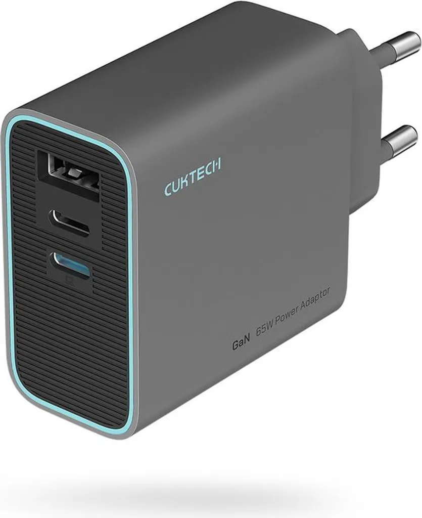 Cuktech 65W Chargeur Rapide GaN CUKAD653EU avec port USB-C intelligent