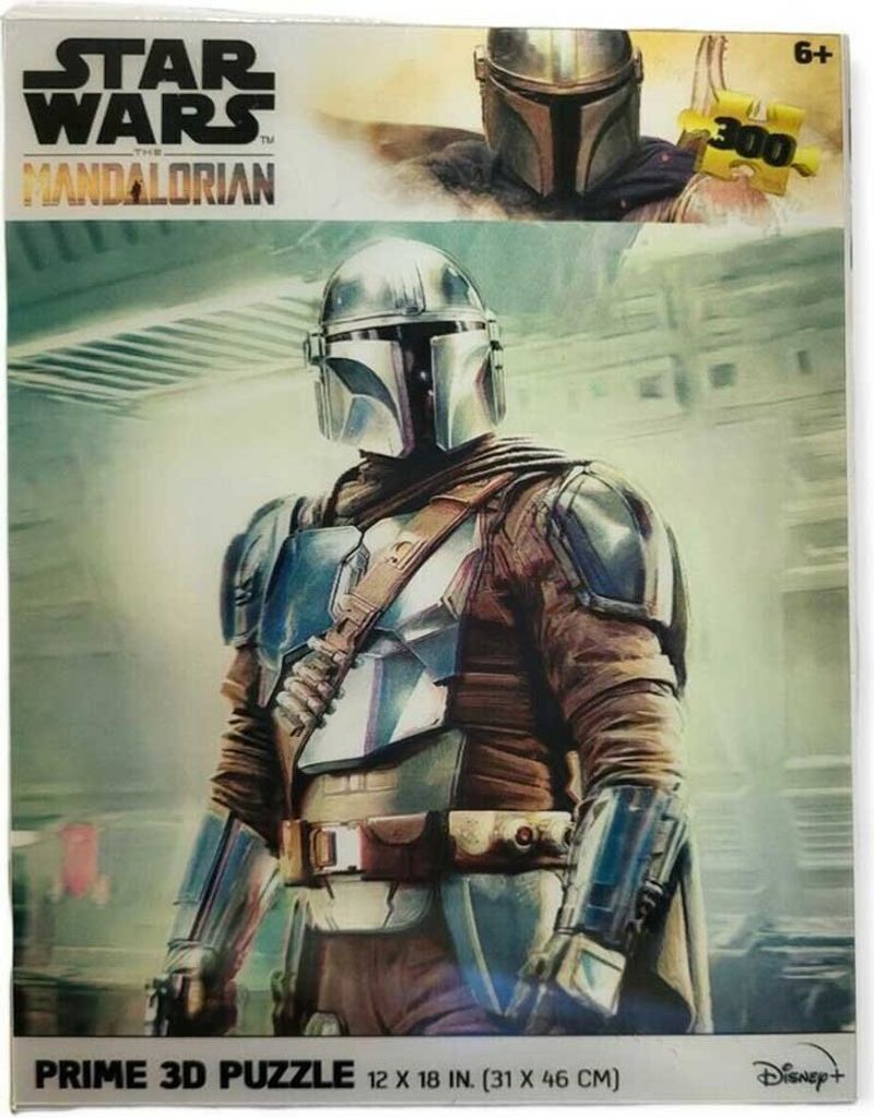Le puzzle lenticulaire Mandalorien Mando et Grogu 200 Image du produit 