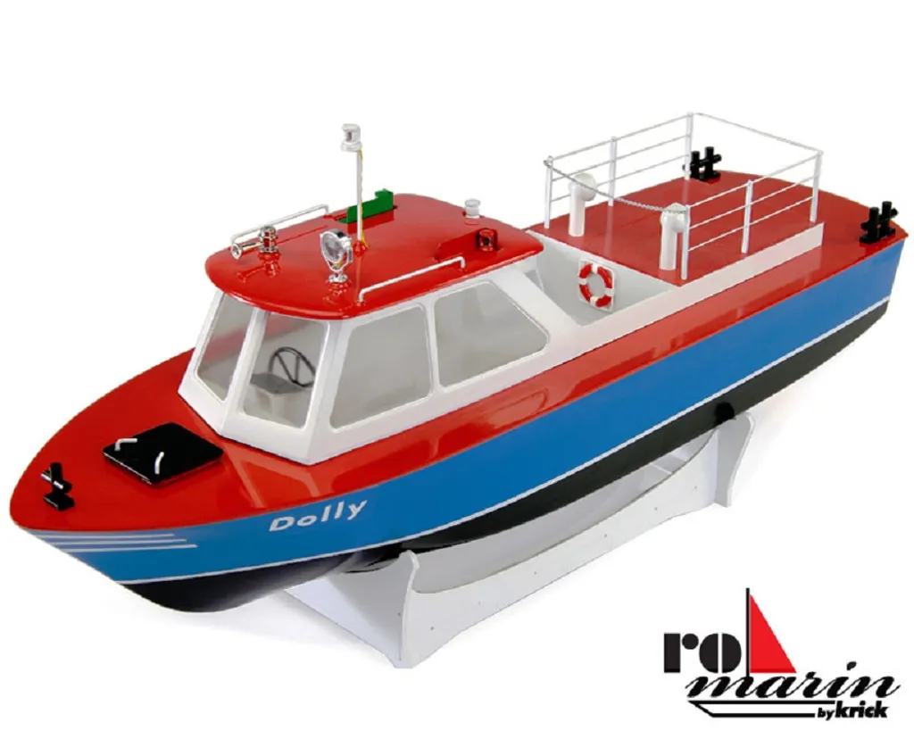 Bateau télécommandé à construire Dolly Krick - Maquette bois et ABS - 10