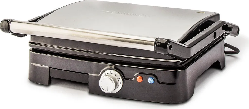 Gril Électrique 2200W Inox : Cuisinez sans Fumée et sans Graisses