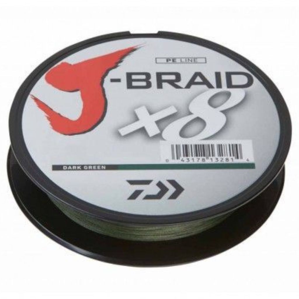 Vlasec Daiwa J-Braid (tmavozelený) Ø mm: 0,10; tr. kr. kg: Obrázok produktu 