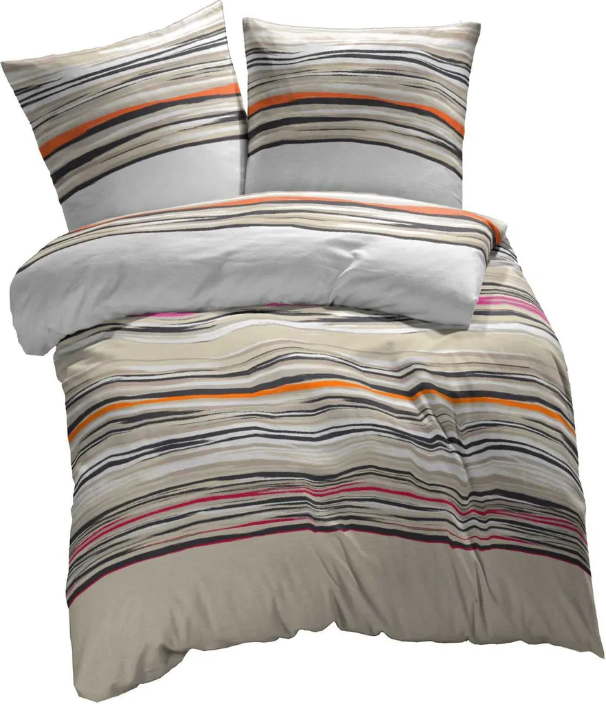 Biancheria Letto Éterea 200x200 Jeanine Sabbia: Design Contemporaneo