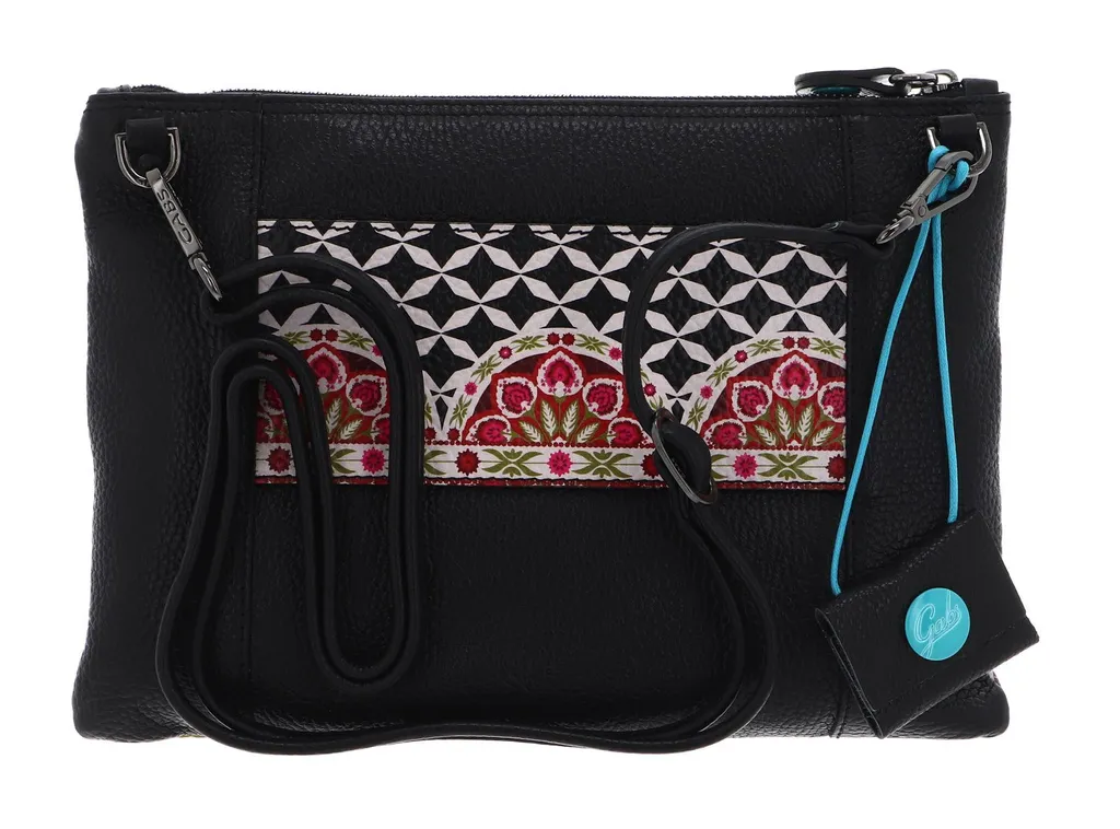 Gabs Pelle borsa a tracolla Beyonce Holiday TG Shoulderbag Optical + Fiori multicolore - 3
