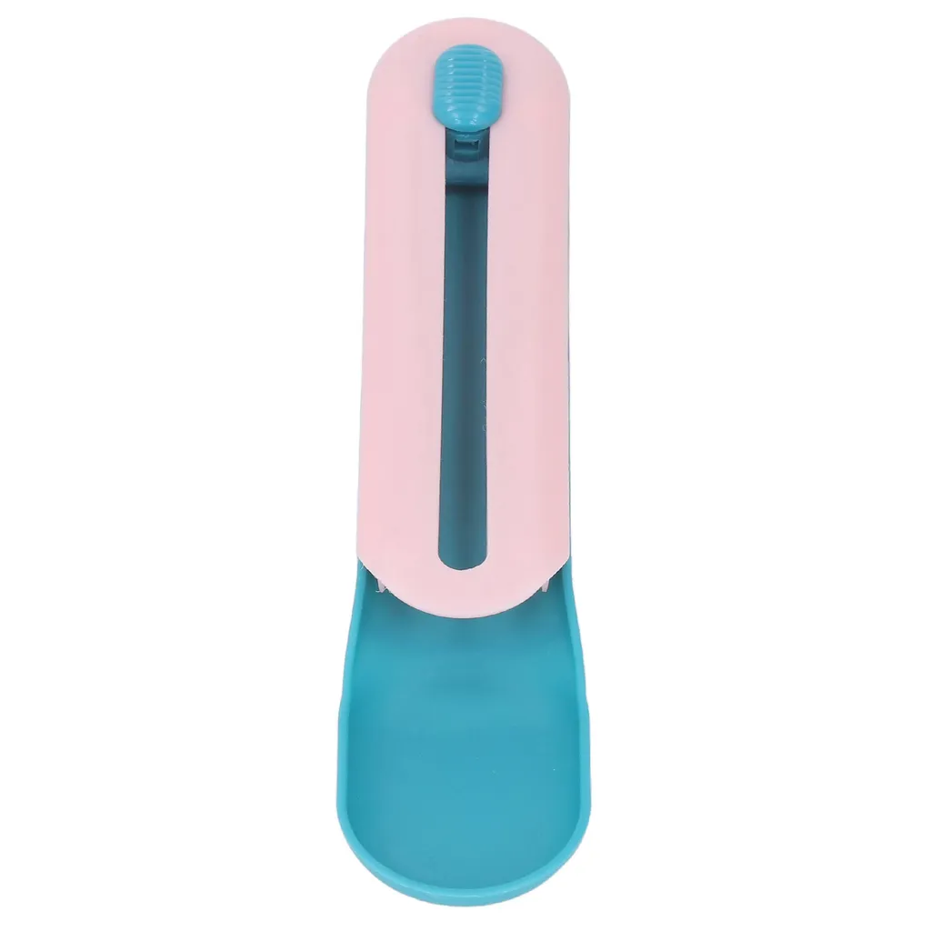 Cucchiaio per Puree Gatti - Gadget Squeeze Anti-Macchia Blu e Rosa - 6