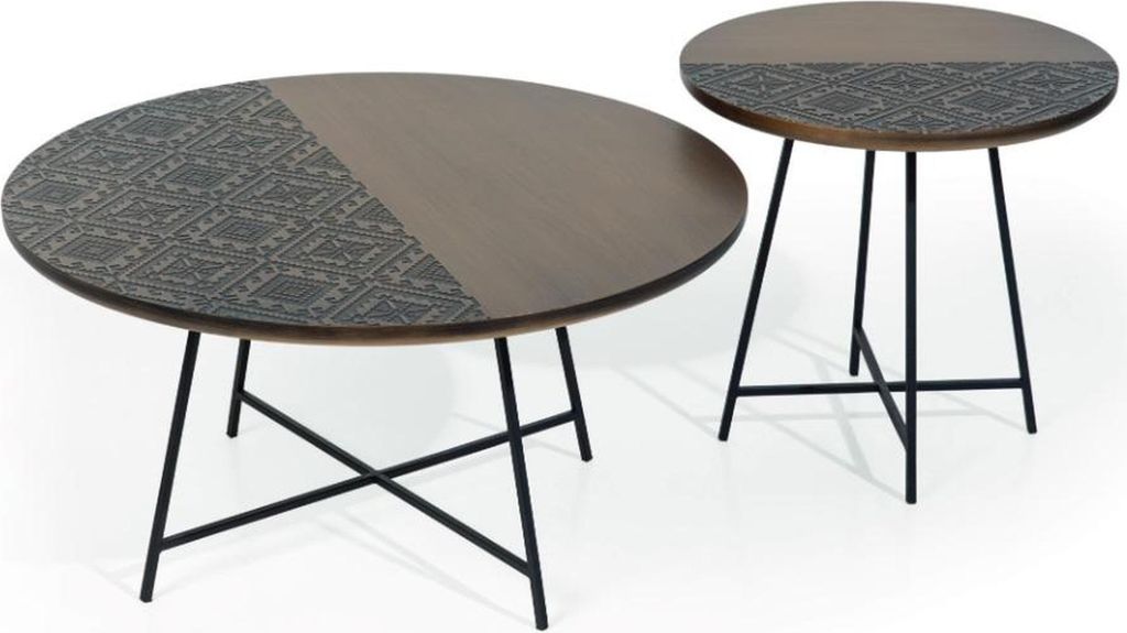 Couchtisch Modern Beistelltisch Designer Wohnzimmertisch Braun Tisch
