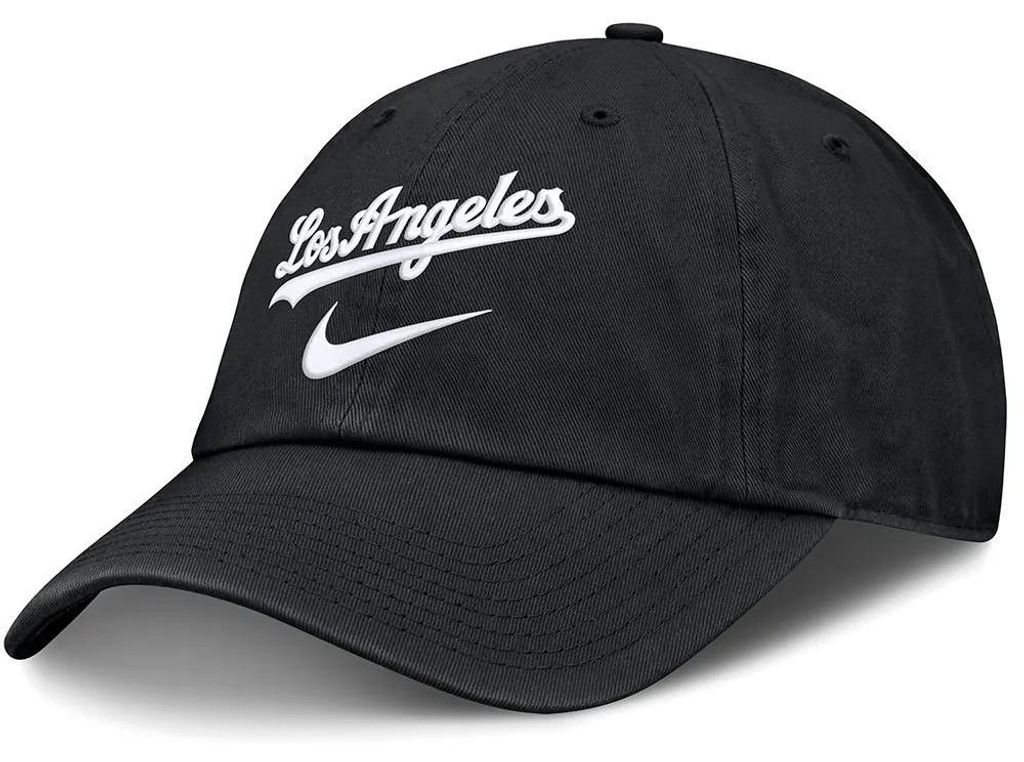 Nike Mlb La Dodgers Primetime Club Unstructured Kappe Schwarz M-L Schwarz M-L