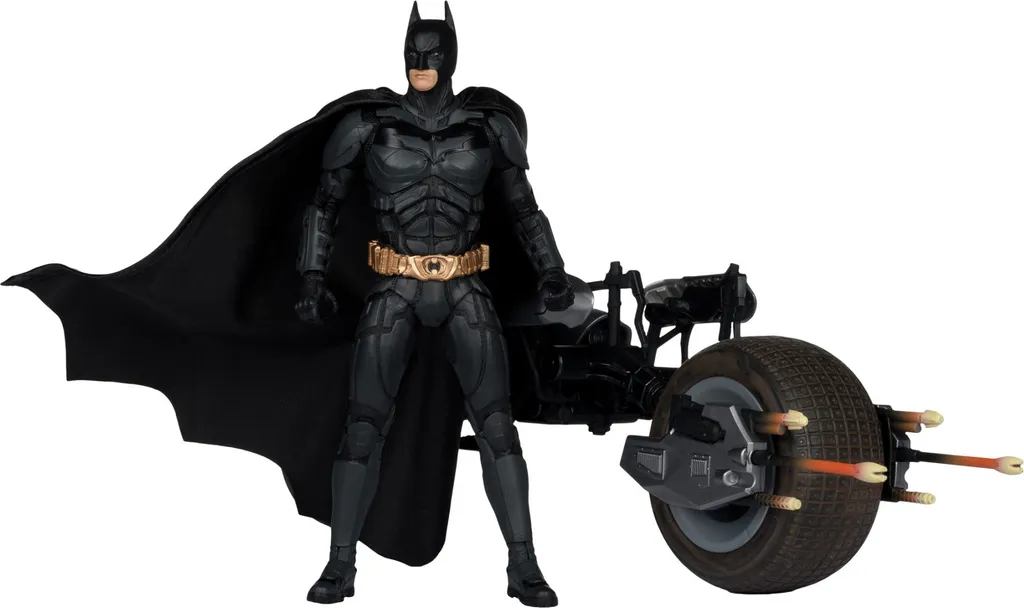 Figurine Batman Réaliste avec Batpod : Finies les Maquettes Fragiles