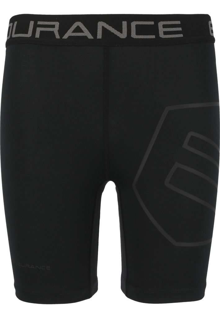 ENDURANCE Sport-Tights Lebay Jr. mit atmungsaktivem Material 1001 Black 164