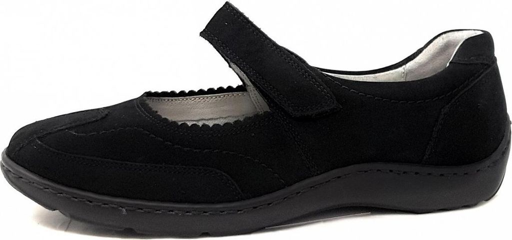 Waldläufer Henni 20 Weite H Spangenballerina Schwarz Produktbild 