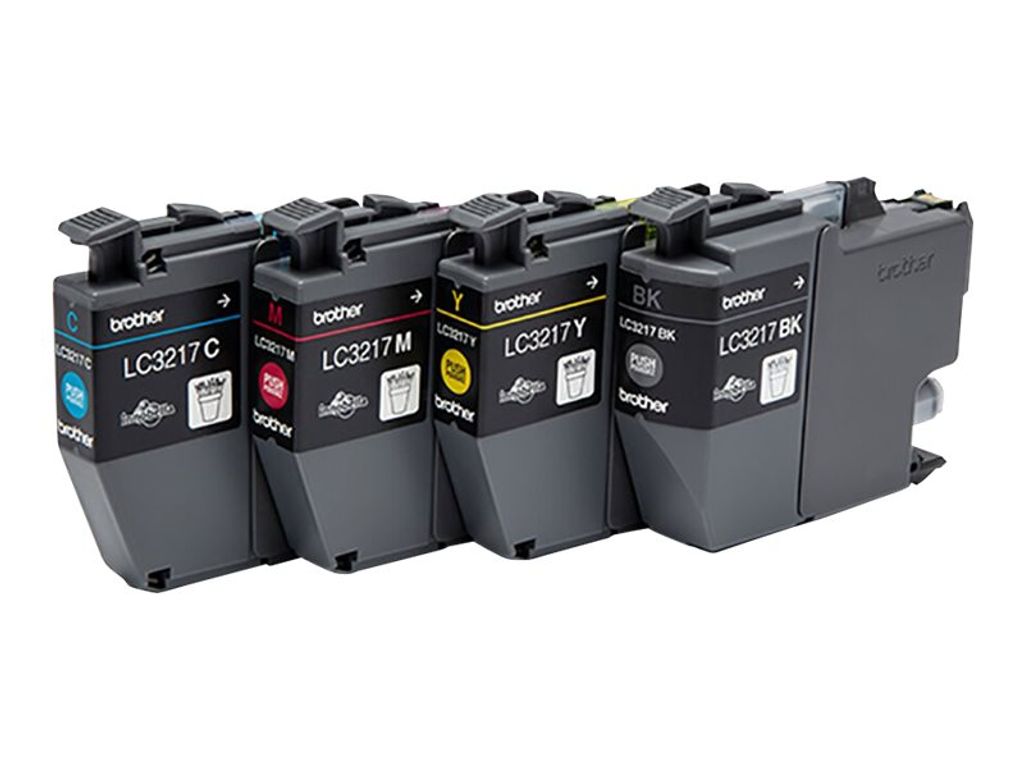 Brother LC3217VALDR, Czarny, Cyjan, Purpurowy, Żółty, 4 Zdjęcie produktu 