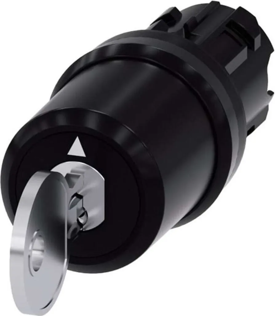 Interrupteur Siemens 3SU1000-5BL11-0AA0 2 positions 45° plastique noir
