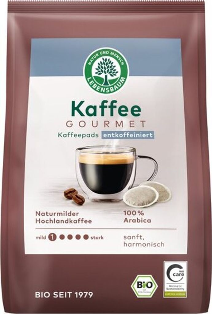 Caffè Crema - Vankúšiky bez kofeínu 126g Obrázok produktu 