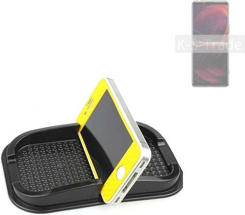 K-S-Trade Auto Anti Rutsch Matte Smartphone-Halter kompatibel mit Sony Xperia 5 III Haft Pad Armaturenbrett Handy-Halterung Silikon