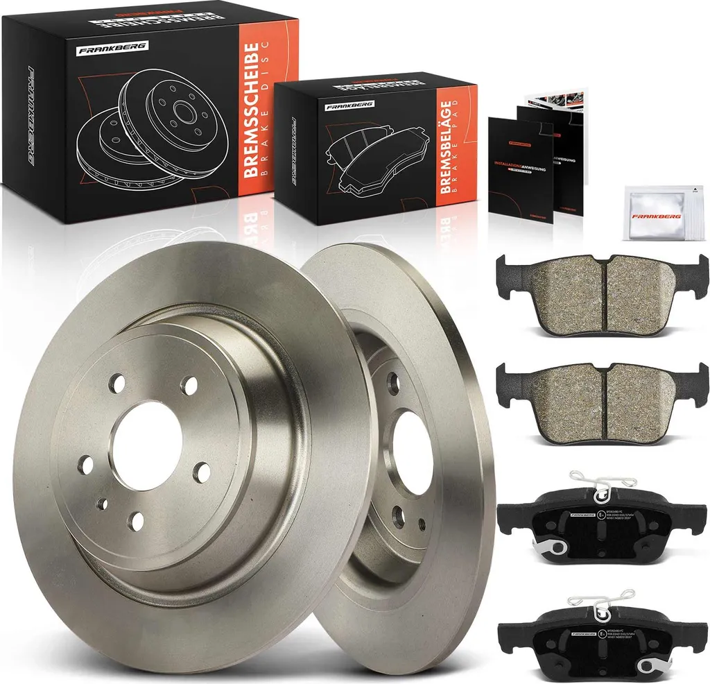 Kit de Freinage Arrière Complet Disques et Plaquettes pour Ford Kuga 2