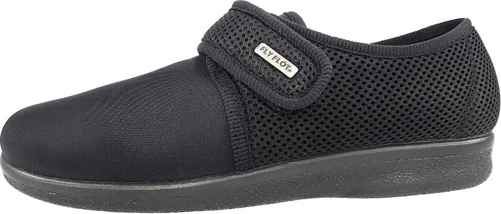 Fly Flot Herren Hausschuh geschlossen Klettverschluss Mesh Produktbild 12
