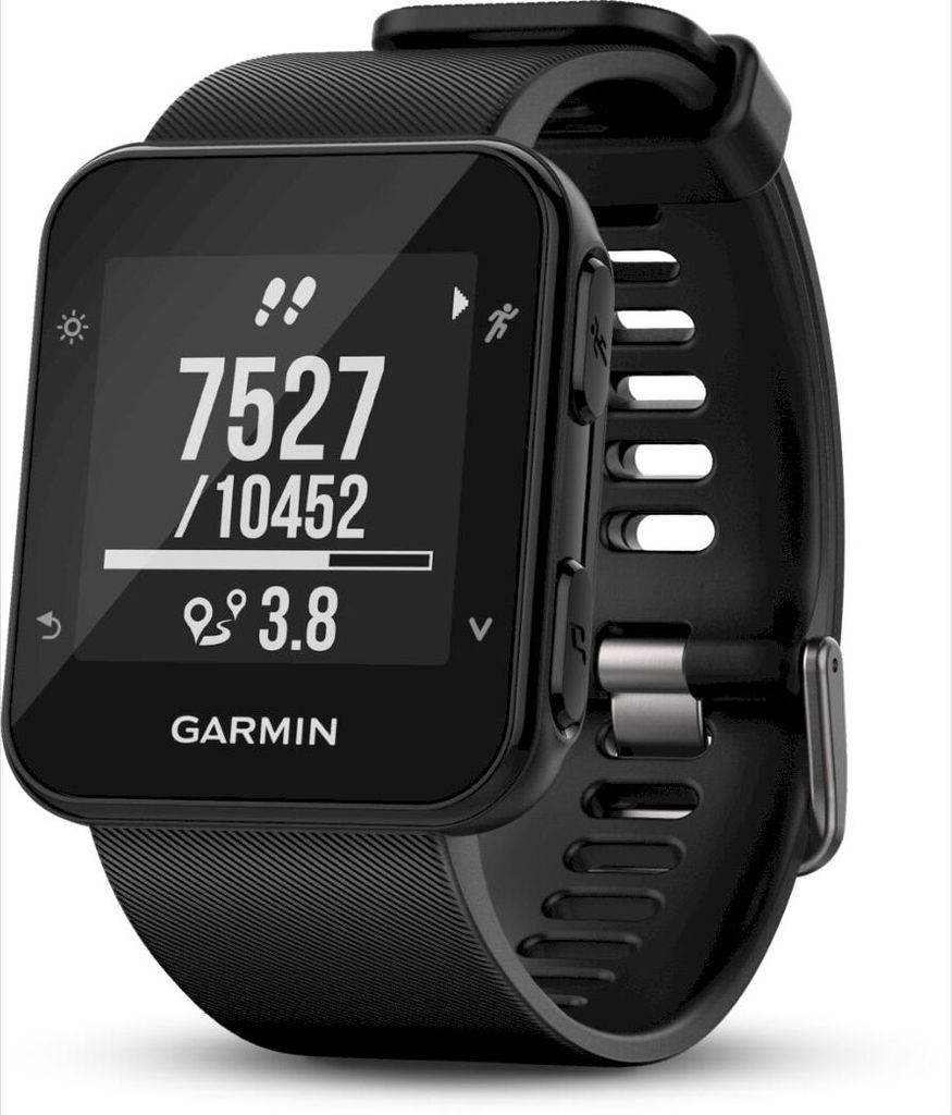 Garmin Forerunner 35 GPS-Laufuhr, Herzfrequenzmessung am Produktbild 