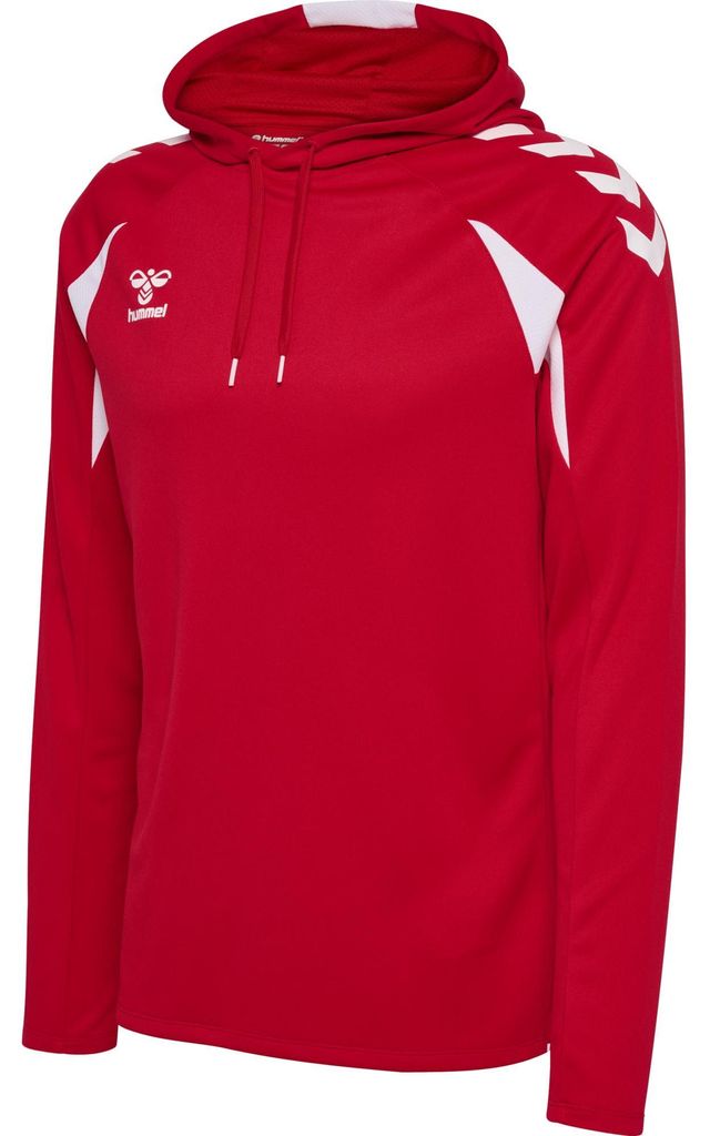 Hummel Hmlcore 2.0 Hoodie - true red/white, Größe:XXL