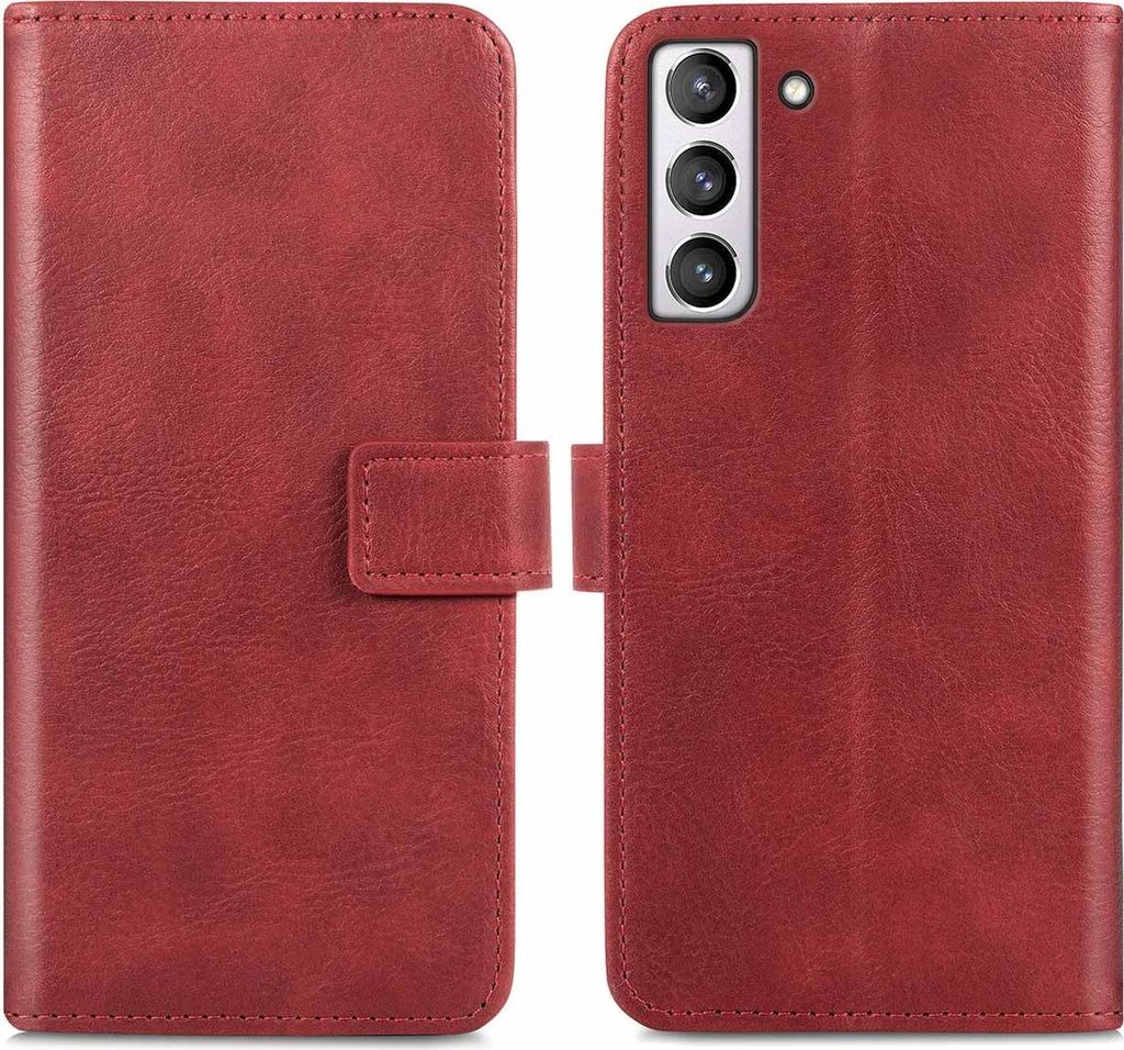 imoshion  Klapphülle Samsung Galaxy S21 FE - Rot Produktbild 