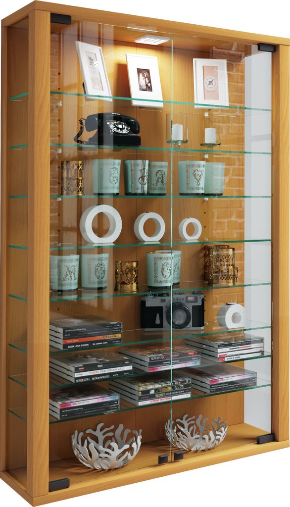 VCM - Armoire d'affichage murale Verre Vitrosa Mini H. 91 x Image du produit 