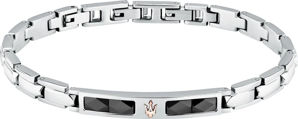 Bracelet Maserati Homme en Céramique et Acier Inoxydable JM224ATZ40