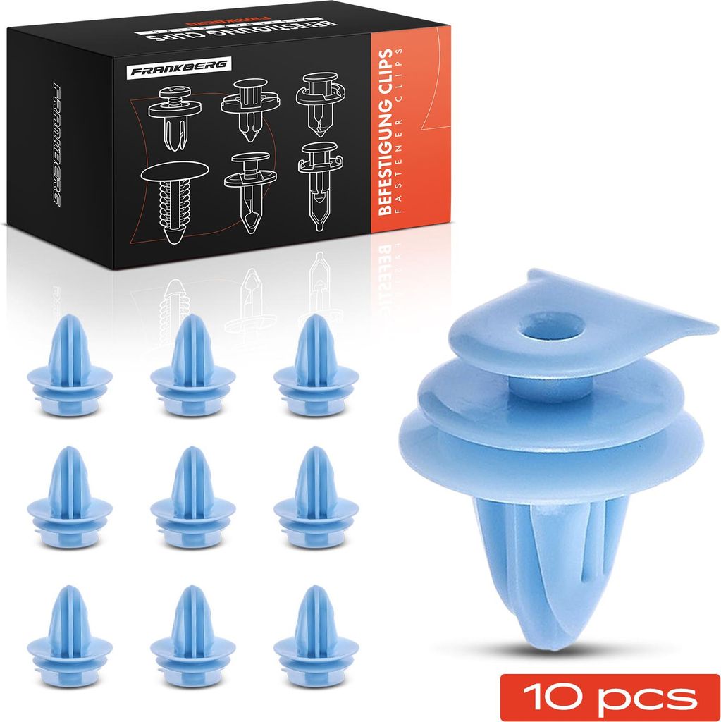 Frankberg 10x Befestigungsclips Windschutzscheibe für Honda Accord VI Coupe Acura RSX Coupe