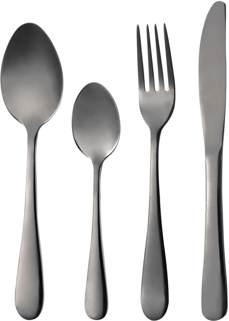 Bergner 24-tlg. Edelstahl Besteckset "Munich" Besteck-Set BG-5245