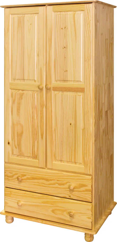 Penderie lingère Idea 8850 laquée deux portes pour rangement vêtements