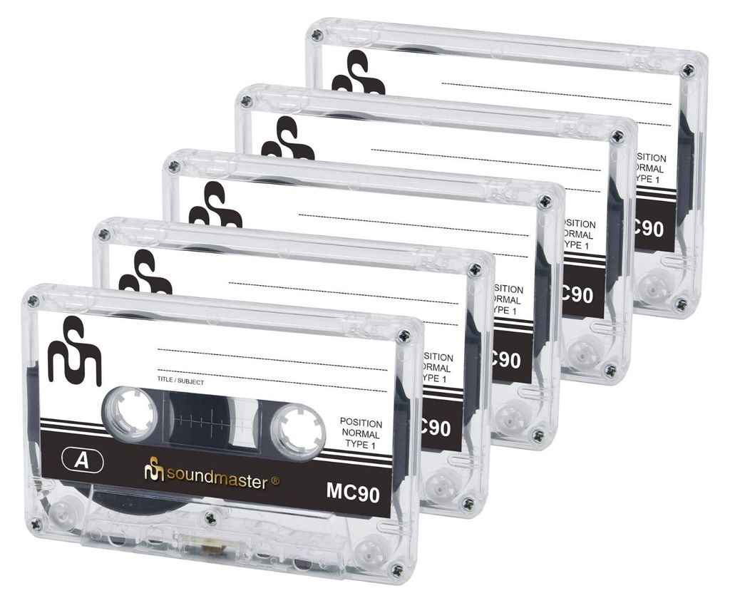 Soundmaster MC90, Audiokassetten, 90 min, 5 Stück(e), 338 Produktbild 