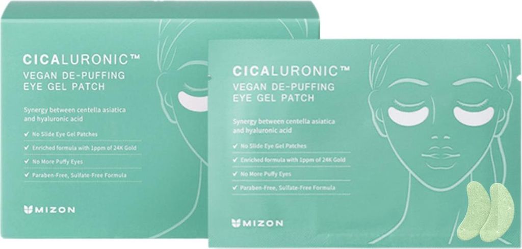 MIZON - Cicaluronic Veganes De-Puffing Augengel-Pad 42 Augenpads