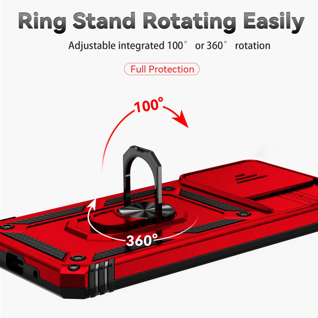 Custodia Rossa Xiaomi Redmi 12C: Stile Moderno e Protezione Fotocamera - 8
