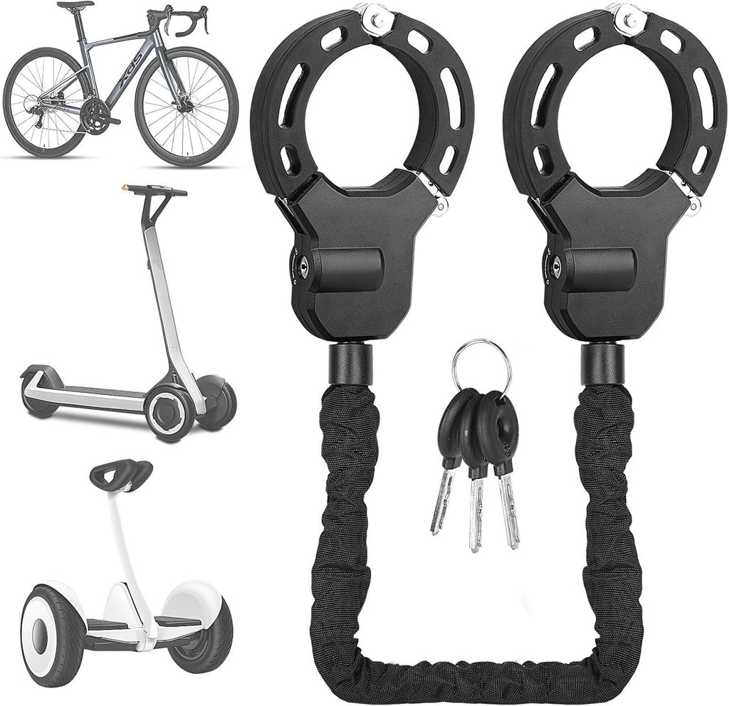 E-Scooter Schloss Handschellen, Fahrradschloss mit Produktbild 