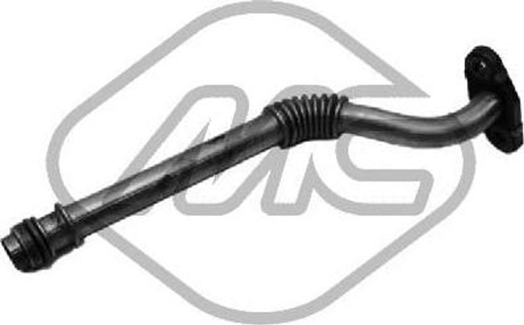 Metalcaucho 77828 Ölschlauch OE 8200714635 kompatibel mit Scenic, Modus, Megane, Kangoo, Clio