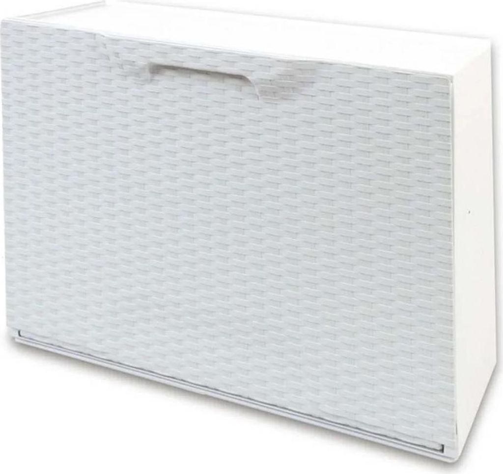 Artplast Rattan 40.1x51x17.3 Cm Schuhregal Weiß  Weiß One Produktbild 