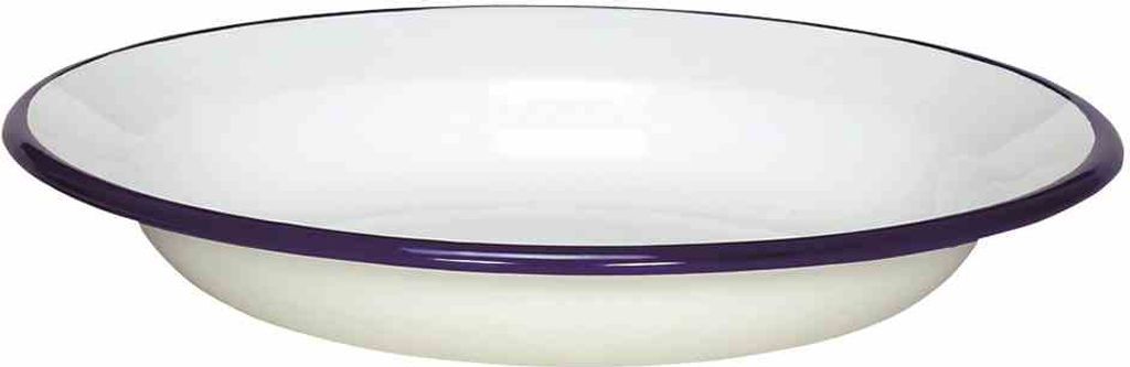 Teller tief HUSUM aus Emaille, 24 cm / Karl Krüger Produktbild 