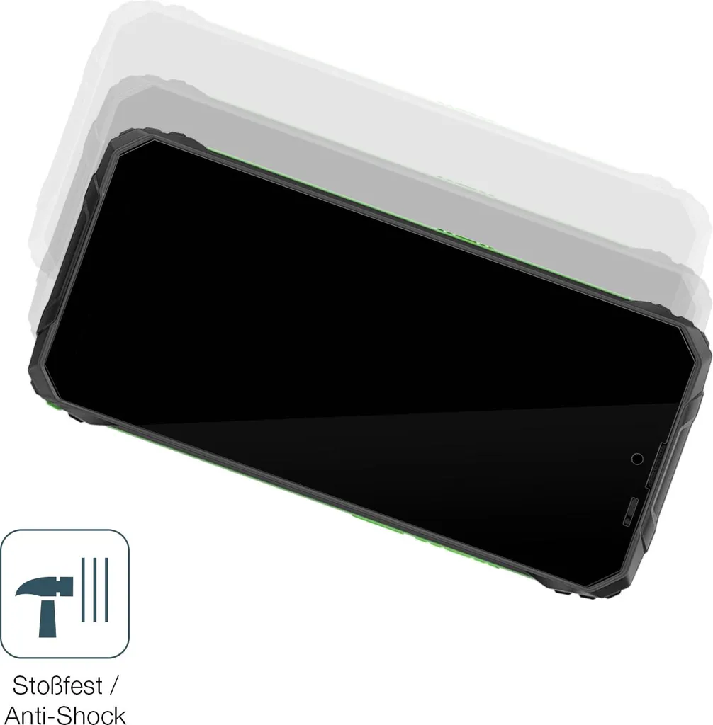 2x Pellicola per Blackview A10 Protettiva Protezione Schermo Cristallo dipos
