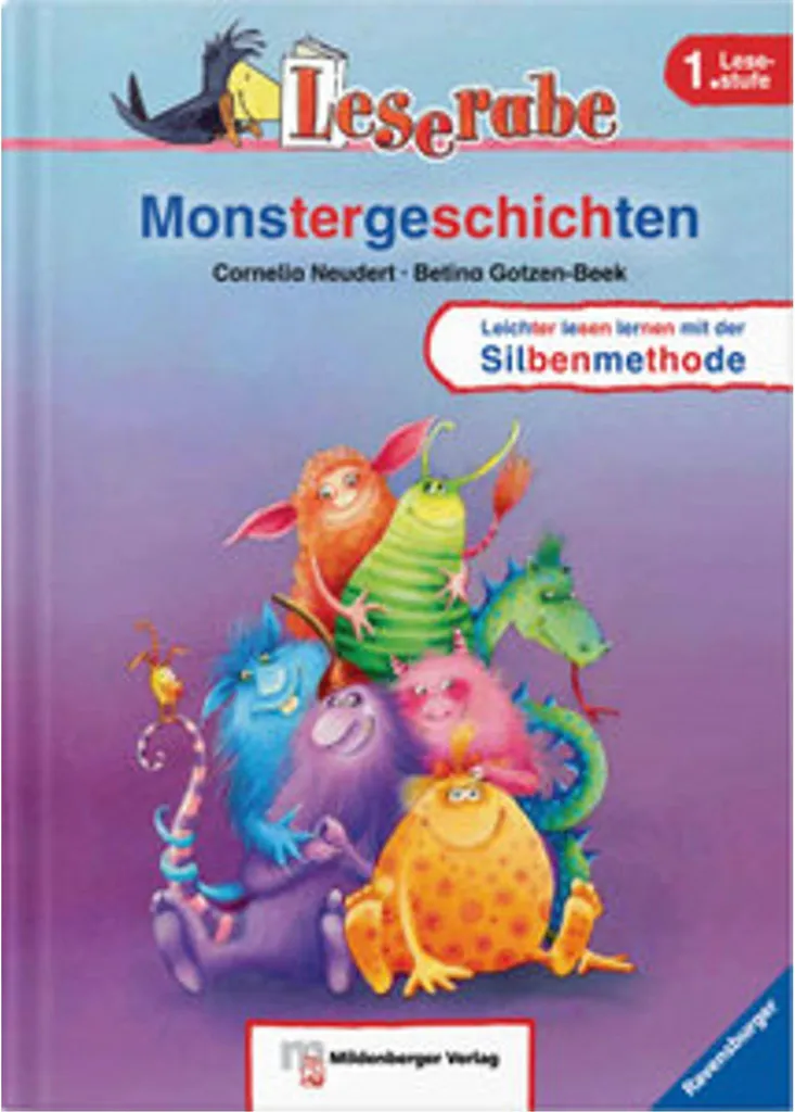 Motiver l'enfant à lire avec Leserabe 12 : Livre de monstres niveau 1