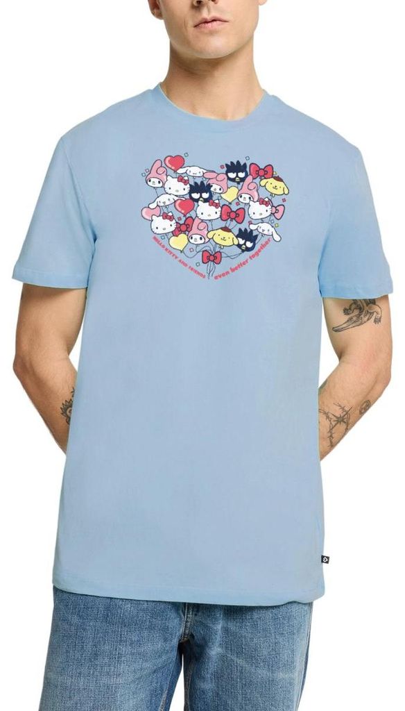 Spreadshirt Hello Kitty And Friends Ballons Männer Premium T-Shirt, S, Hellblau