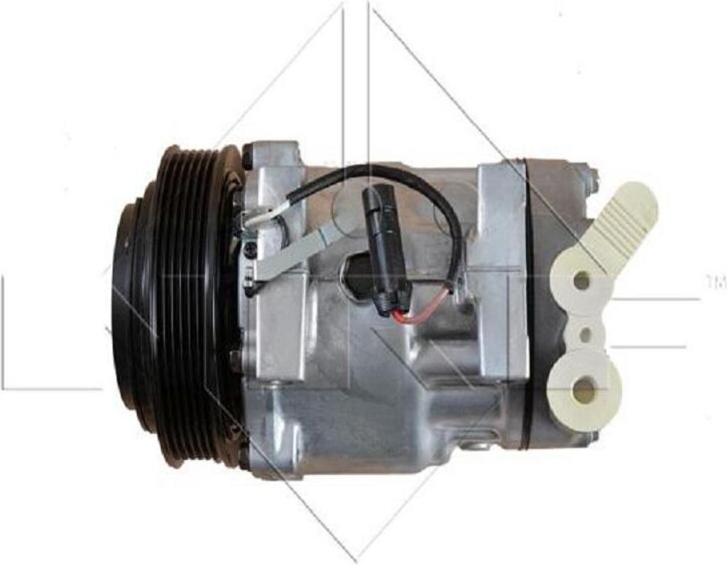 Klimakompressor 12 V Ø 130 mm SD7V16 NRF für u.a. ALFA ROMEO 156