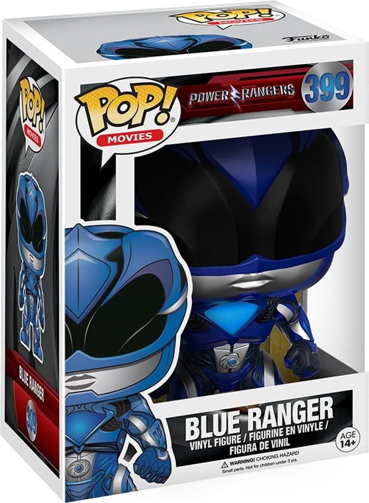 Power Rangers - Blue Ranger 399 - Funko Pop! - Vinyl Figur
