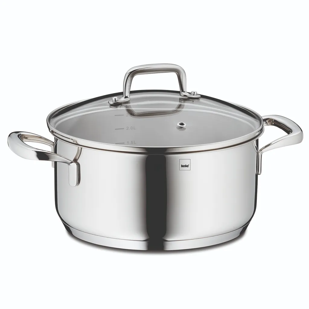 Kela Flavoria KL-10172 20cm: L'Eccellenza dell'Acciaio Inox in Cucina