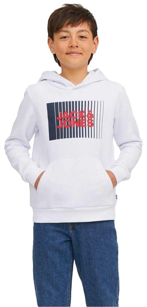 Jack And Jones - "Play" Kapuzenpullover für Jungen GT20090 (152) (Weiß)