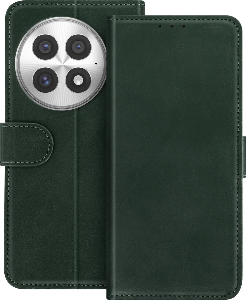 Cover Vintage Avizar per OnePlus 13: Stile e Protezione Verde Abete