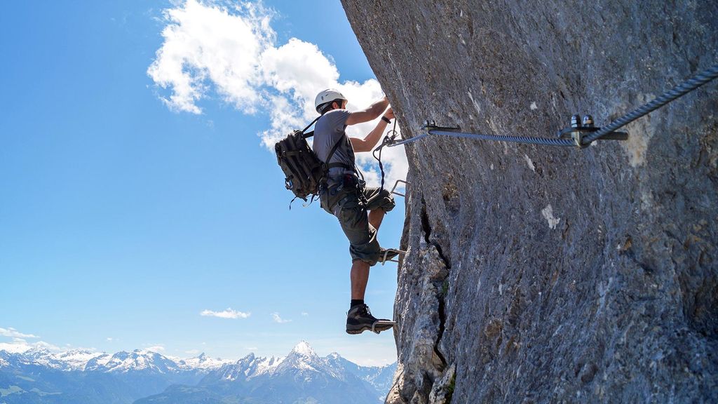 Jochen Schweizer Klettersteig für Einsteiger Schönau am Königssee; Erlebnis verschenken oder selbst erleben; Gutschein gültig für 1 Person Gr...