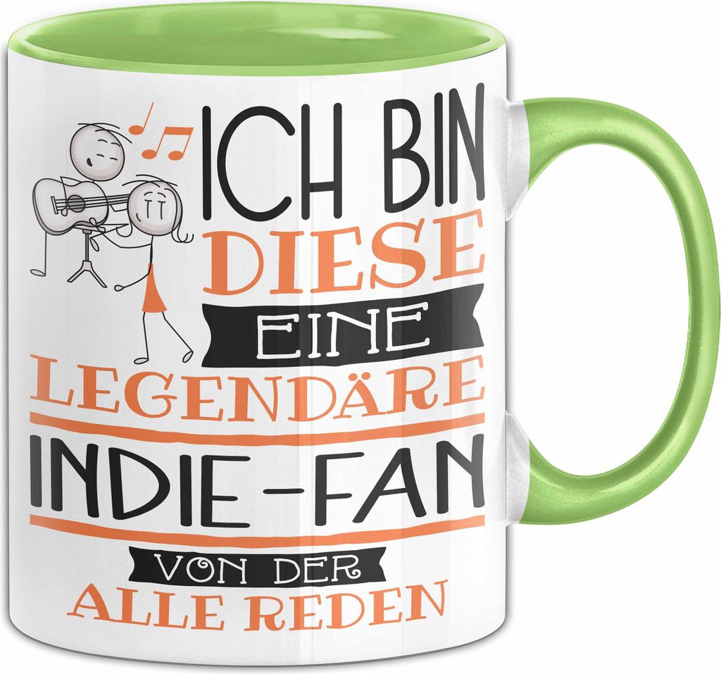 Indie-Fan Tasse Geschenk Ich Bin Diese Eine Legendäre Produktbild 