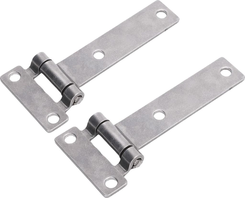 1 Paar T-Scharniere aus Edelstahl 316 in Marinequalität, robustes, robustes Boot für Yacht-Innenluken, 135 x 58 mm