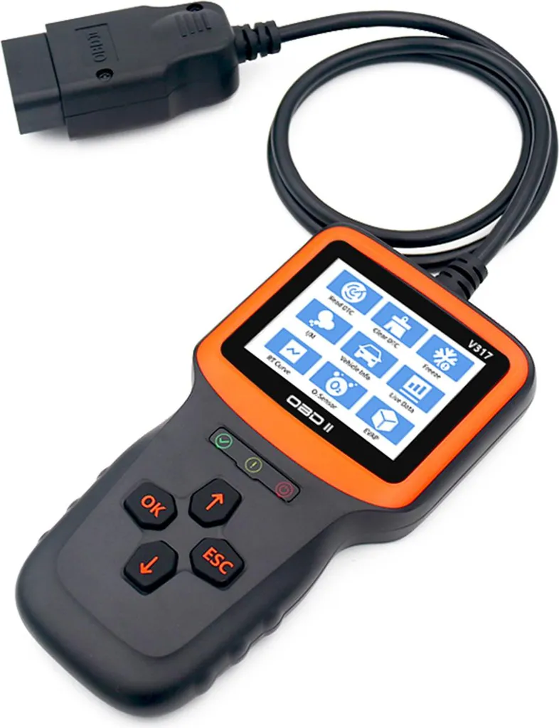 Scanner OBDII pour Contrôle Technique - Lecteur de Code Défaut Voiture