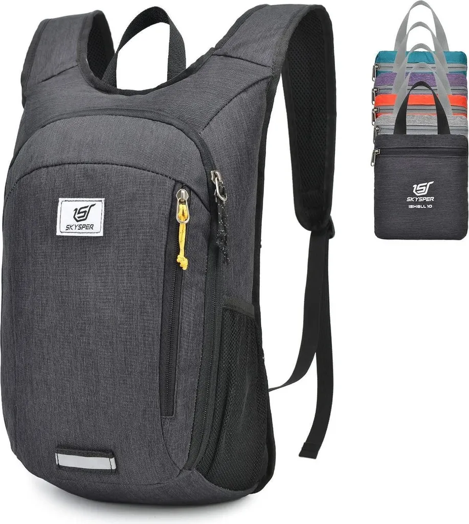 Sac à dos ultraléger 10L SKYSPER en tissu déperlant pour le voyage